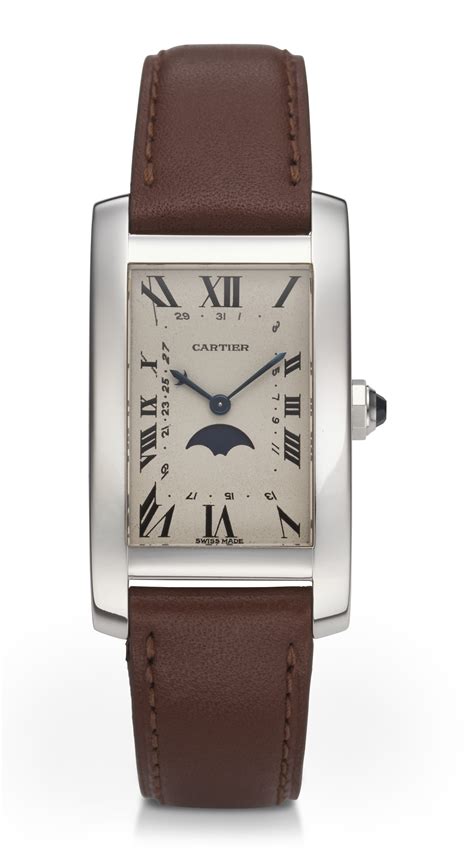 cartier tank moonphase